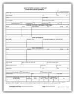 Vehicle Credit Application